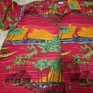 Mens tropical/Hawaiian shirt size large